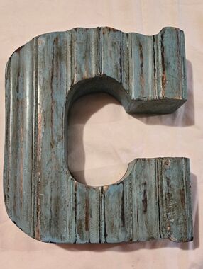 Cynthia Rowley Rustic Letter "C"